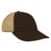 Black Unstructured "Dad"-Khaki Back Half