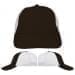 USA Made Black-White Unstructured "Dad" Cap