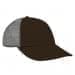 Black Unstructured "Dad"-Light Gray Back Half