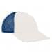 White Unstructured "Dad"-Navy Back Half
