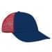 Navy Unstructured "Dad"-Red Back Half