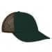 Hunter Green Unstructured "Dad"-Black Back Half