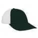 Hunter Green-White Meshback Velcro Dad Cap