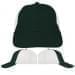 Hunter Green-White Meshback Velcro Dad Cap, Virtual Image
