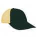 Hunter Green-Athletic Gold Meshback Velcro Dad Cap