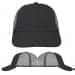 USA Made Dark Gray-Light Gray Unstructured "Dad" Cap