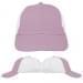 USA Made Pink-White Unstructured "Dad" Cap