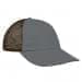 Light Gray Unstructured "Dad"-Black Back Half