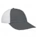 Light Gray Unstructured "Dad"-White Back Half
