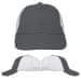 USA Made Light Gray-White Unstructured "Dad" Cap
