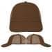 USA Made Brown Unstructured "Dad" Cap