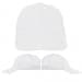 USA Made White Unstructured "Dad" Cap