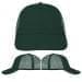 USA Made Hunter Green Unstructured "Dad" Cap
