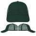 USA Made Hunter Green Unstructured "Dad" Cap