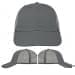 USA Made Light Gray Unstructured "Dad" Cap