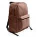 USA Made Nylon Poly Standard Backpacks, Brown-Brown, 8000-APD