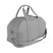 USA Made Nylon Poly Overnight Duffel Bags, Grey-Grey, 8001306-A1U