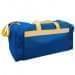 USA Made Poly Travel Carry On Duffels, Royal Blue-Gold, 8006729-02-A05