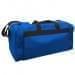 USA Made Poly Travel Carry On Duffels, Royal Blue-Black, 8006729-02-A0R