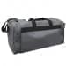 USA Made Poly Travel Carry On Duffels, Graphite-Black, 8006729-02-ARR