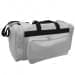 USA Made Poly Vacation Carryon Duffel Bags, Grey-Black, 8006729-A1R