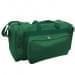 USA Made Poly Vacation Carryon Duffel Bags, Hunter Green-Hunter Green, 8006729-ASV