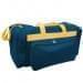 USA Made Poly Vacation Carryon Duffel Bags, Navy-Gold, 8006729-AW5