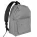 USA Made Nylon Poly Backpack Knapsacks, Grey-Black, 8960-A1R