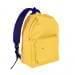 USA Made Nylon Poly Backpack Knapsacks, Gold-Purple, 8960-A41
