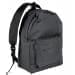 USA Made Nylon Poly Backpack Knapsacks, Graphite-Black, 8960-ARR