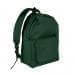 USA Made Nylon Poly Backpack Knapsacks, Hunter Green-Hunter Green, 8960-ASV