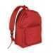 USA Made Nylon Poly Backpack Knapsacks, Red-Red, 8960-AZ2