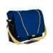 USA Made Nylon Poly Shoulder Bike Bags, Royal Blue-Gold, 9001197-A05