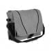 USA Made Nylon Poly Shoulder Bike Bags, Grey-Black, 9001197-A1R