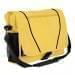 USA Made Nylon Poly Shoulder Bike Bags, Gold-Black, 9001197-A4R
