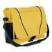 USA Made Nylon Poly Shoulder Bike Bags, Gold-Navy, 9001197-A4Z