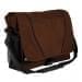 USA Made Nylon Poly Shoulder Bike Bags, Brown-Black, 9001197-APR