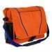 USA Made Nylon Poly Shoulder Bike Bags, Orange-Royal Blue, 9001197-AX3