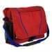 USA Made Nylon Poly Shoulder Bike Bags, Red-Royal Blue, 9001197-AZ3