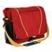 USA Made Nylon Poly Shoulder Bike Bags, Red-Gold, 9001197-AZ5