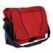 USA Made Nylon Poly Shoulder Bike Bags, Red-Navy, 9001197-AZZ