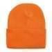 USA Made Solid Knit Ski Hat Orange,  99C176-BOR