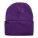 USA Made Solid Knit Ski Hat Purple,  99C176-PRP