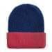 USA Made Knit Cuff Hat Navy Dark Red,  99C244-NVY-DRD