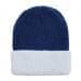 USA Made Knit Cuff Hat Navy White,  99C244-NVY-WHT