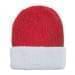 USA Made Knit Cuff Hat Red White,  99C244-RED-WHT