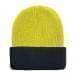USA Made Knit Cuff Hat Safety Yellow Black,  99C244-SYL-BLK