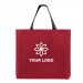 Screen Printed USA Made Red/Black Dyed Canvas T Bottom Self Handles