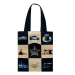 USA Made Full Bleed Canvas Flat Tote
