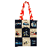 USA Made Full Bleed Printed Handle Canvas Flat Tote USA Made Full Bleed Printed Handle Canvas Flat Tote
